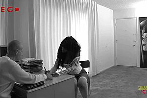 i'm craving to bang that ebony milf in the office with deepthroat and doggystyle