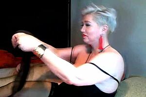 Feeling the intense passion of Peter the charm in a russian mature married webcam couple's wet pussy session