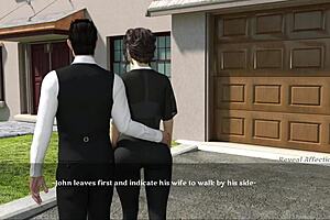 Cheating big ass milf wife takes anal from stepson