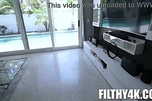 parker starts off scolding dani but things heat up into this forbidden seduction with big tits milf pulling him into taboo pov fun