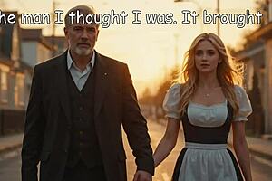 i-i'm a 50-year-old man falling hard for my young 18+ blonde maid in this forbidden love story