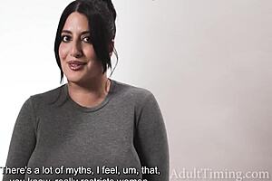 busty goddess busting myths on adulttiming, feeling so horny