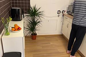 horny step mother goes all out to make her step son cum with that hairy pussy and big ass action