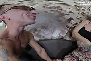 big tit milf sophia locke gives rimjob and fucks with deepthroat 😈