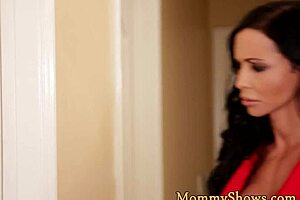 Why does busty stepmom lick teen 18+ with buttplug in this full storyline?