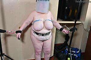 i feel so sensual with my big natural tits as slut sub curious fern in this homemade roleplay suffering session