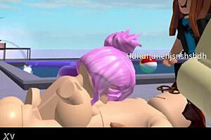 Hey, sucking that Roblox cock now 😜