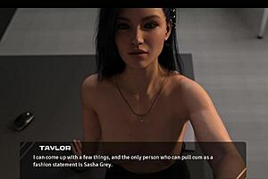 Busty teacher enjoys students cumming inside her pussy