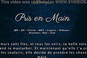 I feel so drawn to my French MILF neighbour in this audio story