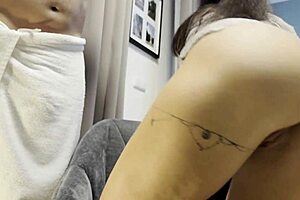 All natural big tits wife cheats on husband with big dick guy for ball and cock play without actual orgasm