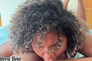 I waited for my cuckold husband to leave so I could give my ass to my fit brother-in-law, fuck this slut's tight hole hard