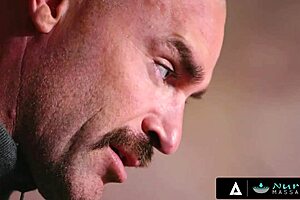 Nuru Massage Threesome With Hot Milf Boss And Sexy Intern In French Subtitles!