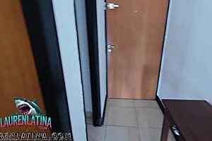 This mature Venezuelan woman invited me for a threesome with her lesbian friend, riding in cowgirl style.