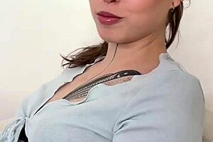 teen blonde and brunette give double blowjob with rimjob. milf joins for pov threesome cum swap.