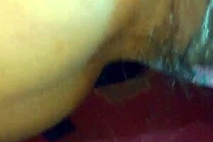 Indian bhabhi takes tight ass fucking in doggy style position