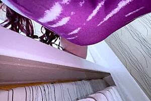 Does the stepmom care if her stepson gropes her fat ass and scores anal creampie bonus?