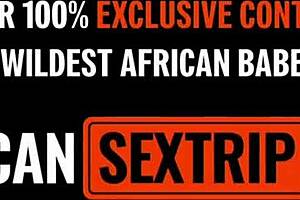 hey skinny ebony milf, ready to bend over and get drilled deep by this hung american tourist's monster cock?