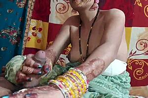 dever shows his dick and takes a kiss from the bride in clear hindi audio at the wedding