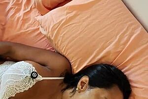 POV stepson caught his stepmom masturbating then fucked her and powerfully cum on her ass in Panama