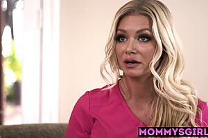 Passionate Babysitter Serene Siren Fucks Horny Lesbian Students Gizelle Blanco And Demi Hawks