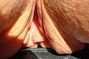 Maturemons sexy mature says look at my humongous soaking wet meaty cunt flaps. She spreads shaved pussy in slow motion for ultimate close-up thrill.