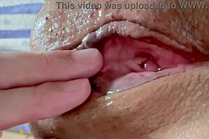 amateur explores her pink pussy. it's been 268 days since losing virginity.