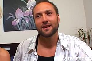 i cant wait to watch him penetrate my wife in this hardcore femdom cuckold session