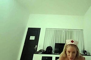 pov cheating nurse wife comes home filled with cum and says she needs even more inside her