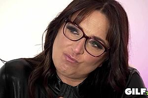 Kneel for nana older mature plumper fucks black man