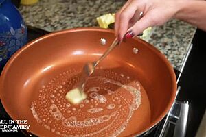 fucking my step mom for breakfast ~ kymber leigh - all in the step family scene 2of3