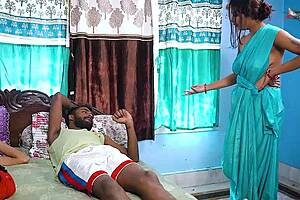 desi houseowner hints at rough hardcore sex with servant alone in dining room