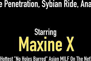 Will Asian Maxine X Stuff Cambodian Cunt With Toys, Dildos, And Sybian For Squirting Double Penetration Orgasm?