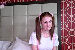 Redhead Ellie Murphy Gets Creampied By Mature Seth Brogan