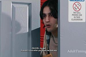 teachers detention means fucking your students stepmom lauren phillips and siri dahl