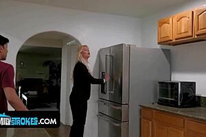 Why Does Stepmom Use Stepson's Big Dick To Lure And Fuck Hot Babes In Taboo Threesome During Election?