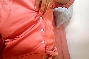 Mexican Madrastra Turns Into A Juicy Puta Masturbating With Big Tits And Ass After Work In Bedroom