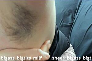 Hairy Armpits And Big Tits On Curvy Latina BBW Solo Masturbating With Squirting Pussy In Homemade Action Bent Over Doggystyle