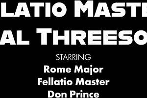 Sexy pornstar fellatio master got her beautiful big ass and cute cunt dominated by big cock lover in interracial maledom oral