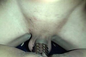 young teen babe gets her tight shaved pussy fingered and fucked hard by a massive cock until she cums in this intense amateur couple session