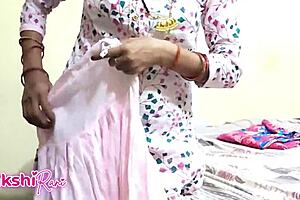 the village girl from next door experiences her first tight anal encounter with hard thrusts, moaning loudly in the indian sex video.