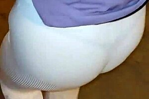 Curvy Mature With Big Tits And Ass Flashing Lingerie In Public Street