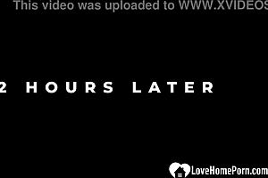 Oh man, this hot step mom with red hair is getting pounded hard in her wet pussy.