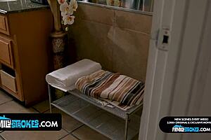 Why Does Stepmom Use Stepson's Big Dick To Lure And Fuck Hot Babes In Taboo Threesome During Election?