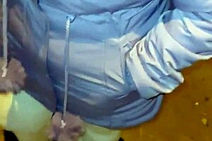 Curvy Mature With Big Tits And Ass Flashing Lingerie In Public Street