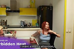 oh man, s1 ep2 has stepmother sucking stepson in shared bed then getting creampied while stuck under bed