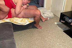 step son pleases step mom in 69 hidden cam action