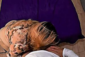 Real Homemade Sex with My Mature Latina Stepmom's Huge Ass Bent Over in Doggystyle