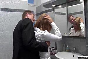 wet pervy sugardaddy turns his young 18+ plaything into the perfect slut