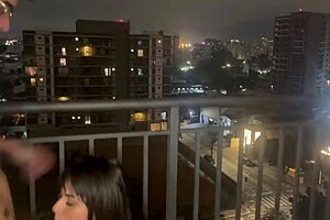 Skinny Guy With Monster Cock Forces Deepthroat Choking And Gapes Brunette's Tight Asshole In Interracial Anal Creampie