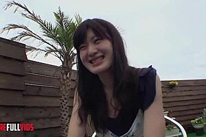 naughty asian milf eagerly sucked that cock without waiting